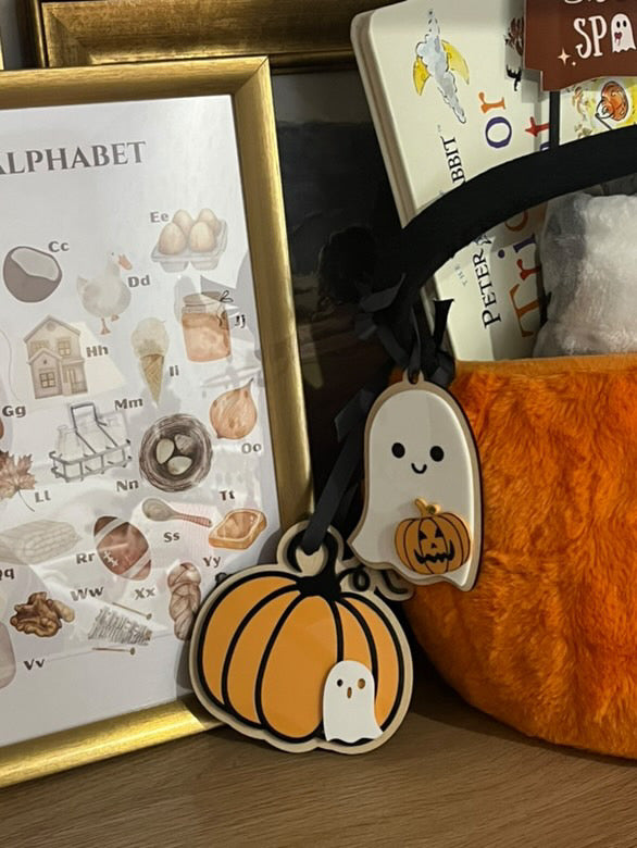 Halloween Basket Tags