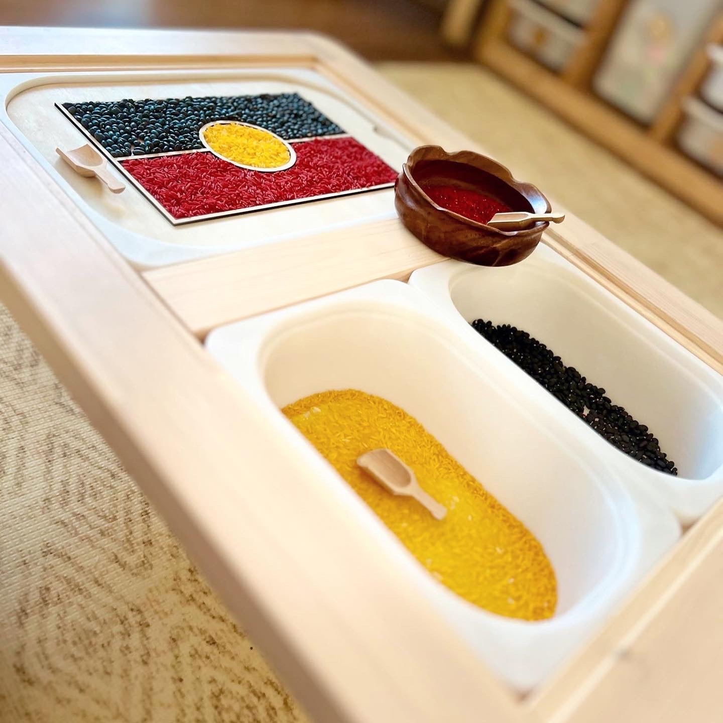 Flisat Insert - Aboriginal Flag