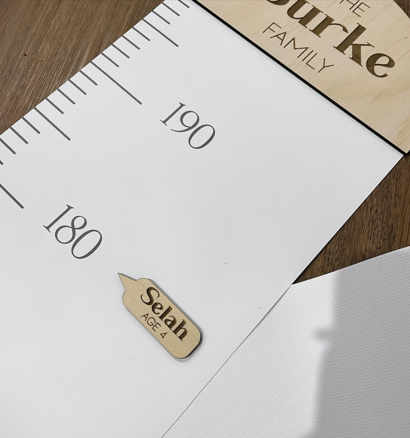 Material Height Charts
