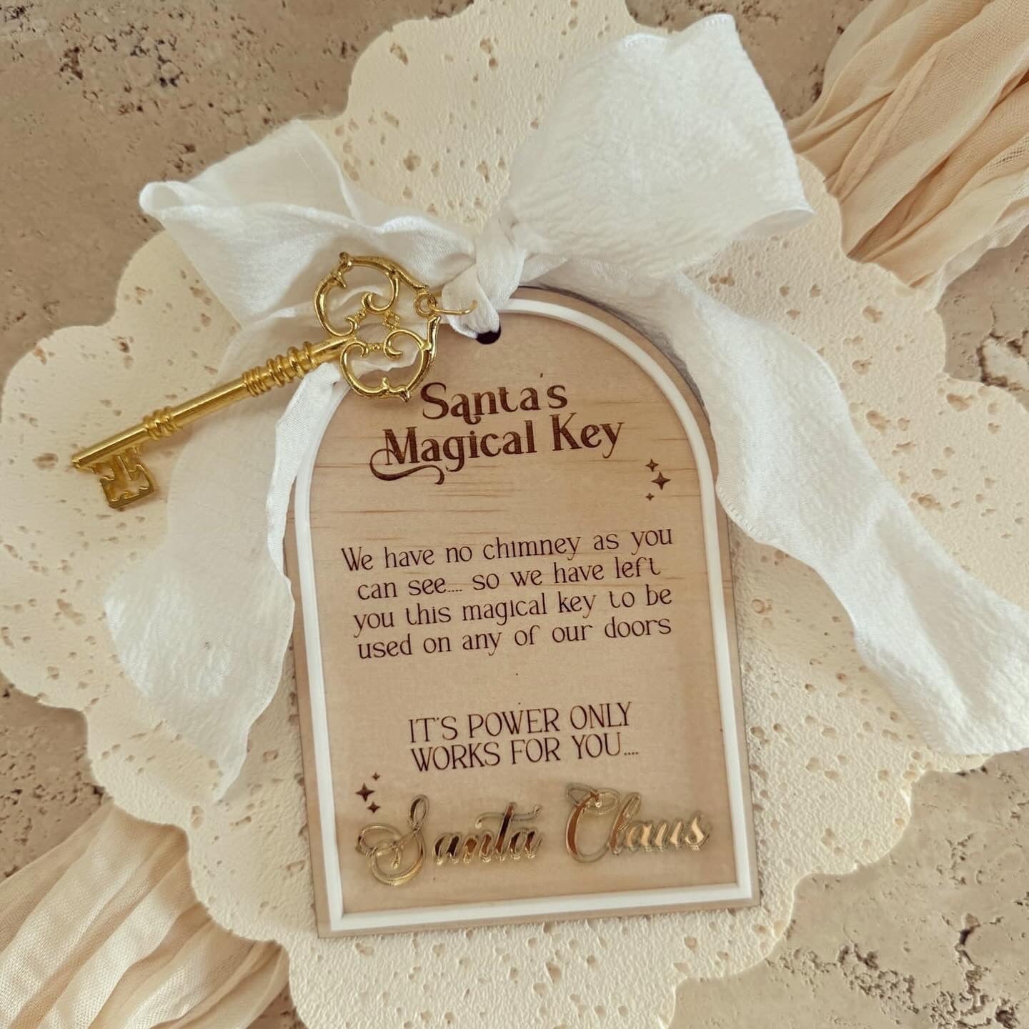 Santa’s Magic Key (2024 Design)