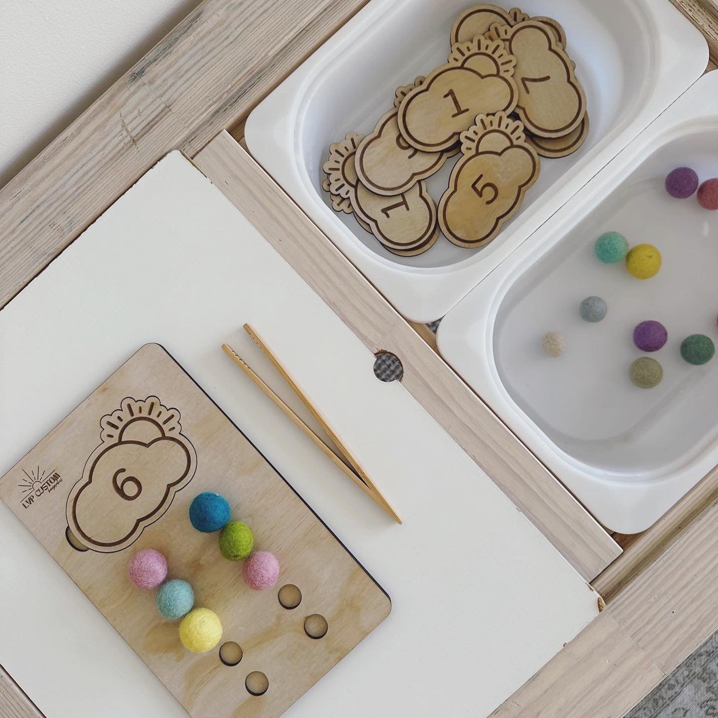 Cloud Counting Board