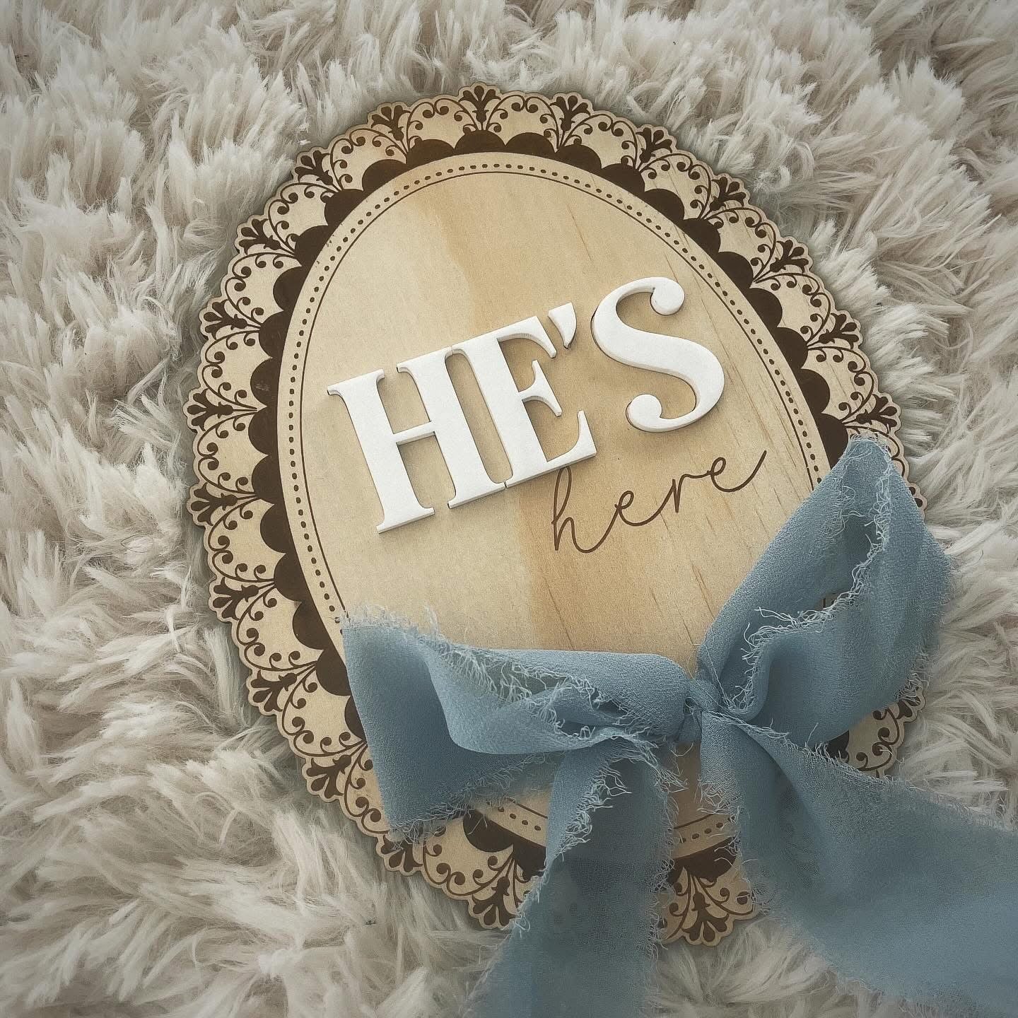 Vintage Announcement Plaques