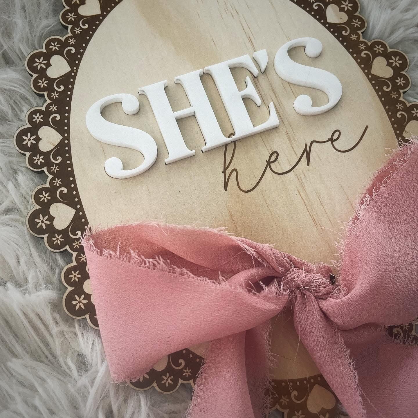 Vintage Announcement Plaques