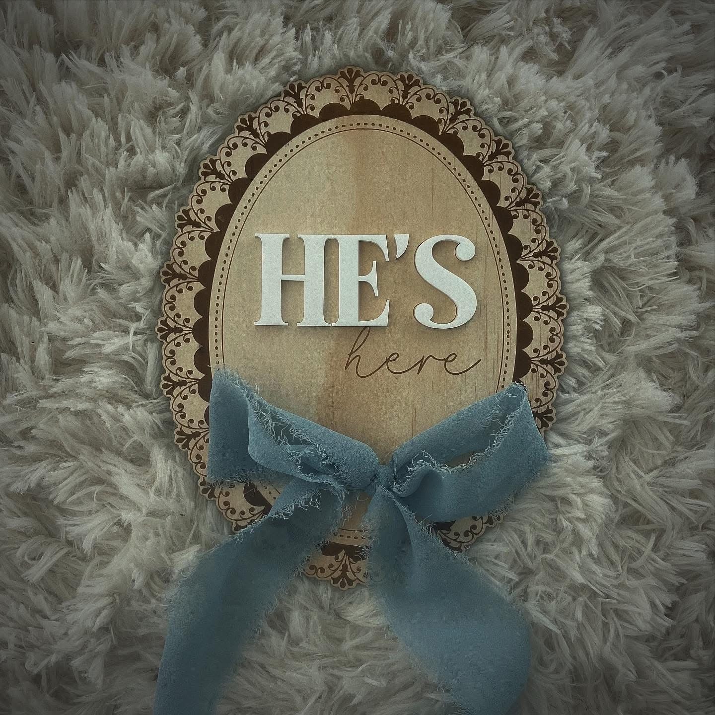 Vintage Announcement Plaques