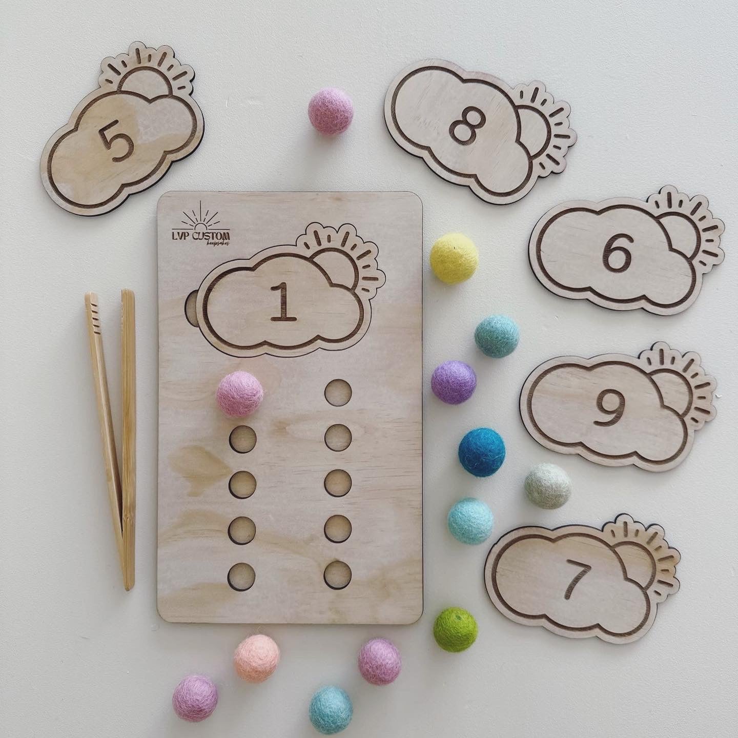 Cloud Counting Board