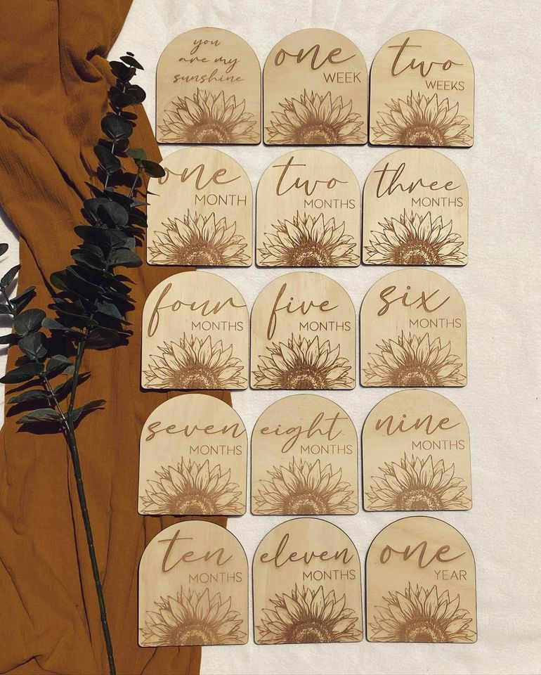 Sunshine Milestone Set