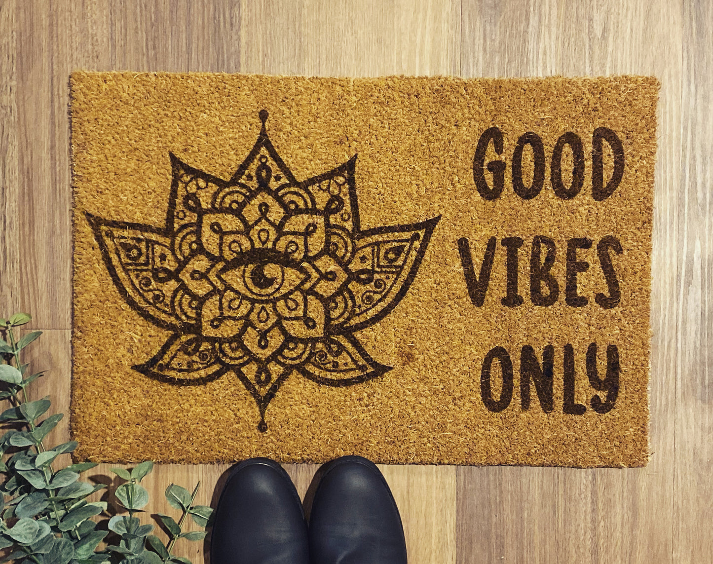 Mandala Good Vibes Mat
