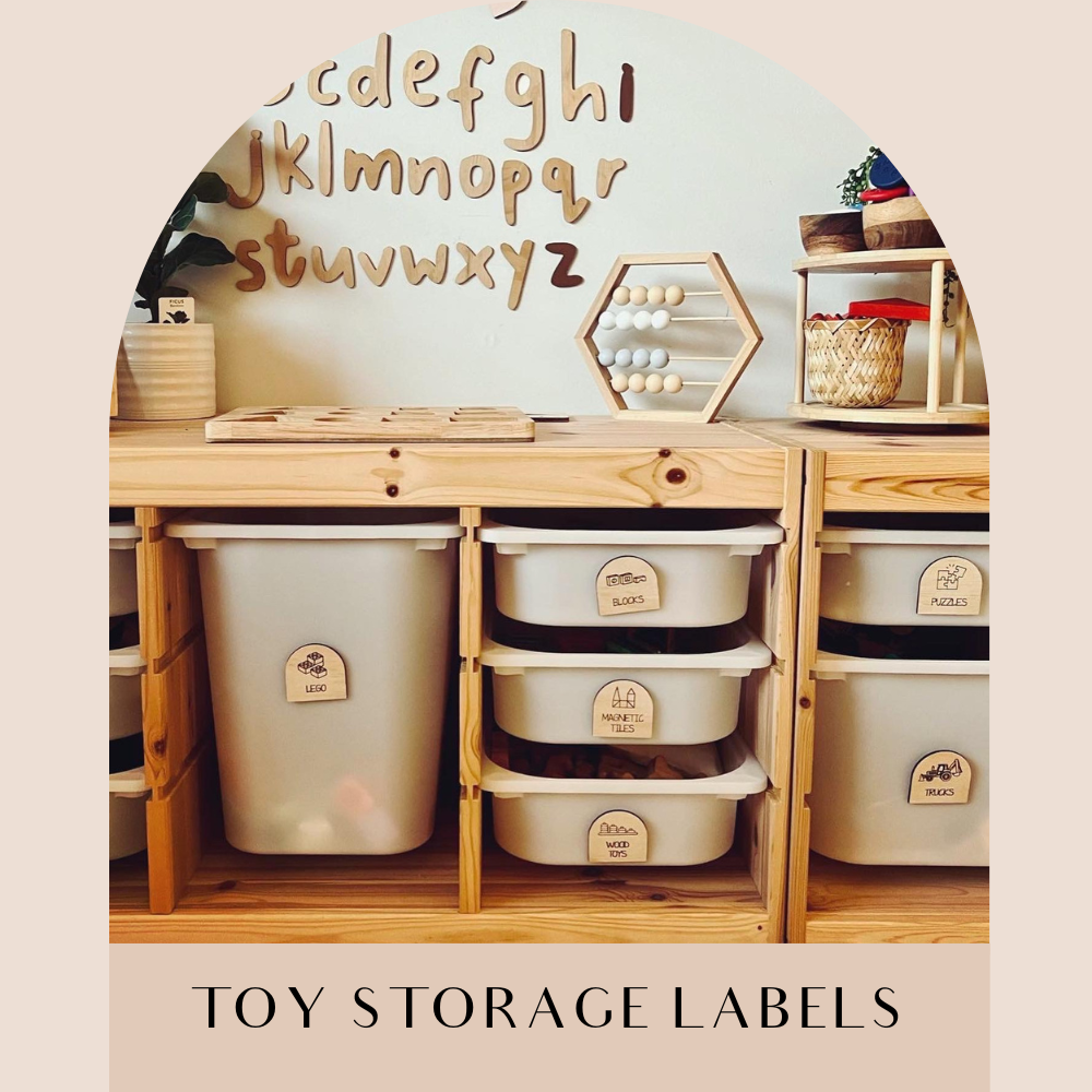 Toy Storage Labels