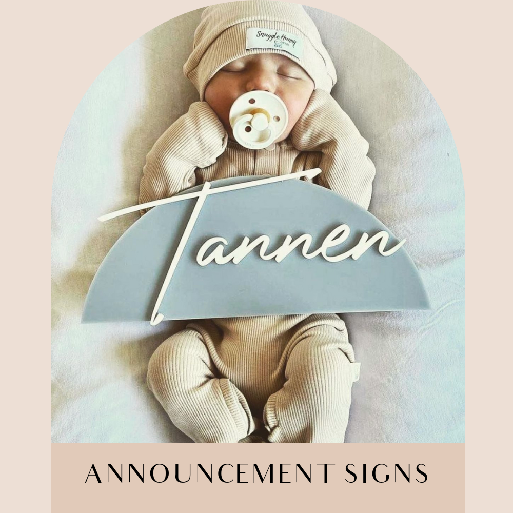 Announcement Signs