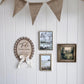 Vintage Announcement Plaque