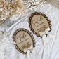 Vintage Announcement Plaque