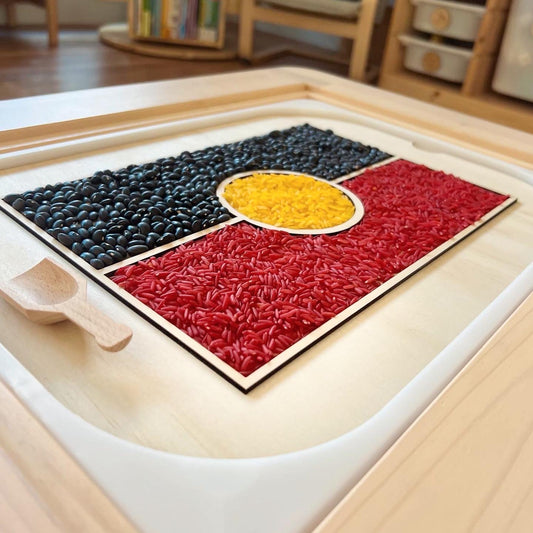 Flisat Insert - Aboriginal Flag
