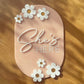 Announcement Plaque - Rounded Foliage