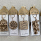 Wooden Keychains