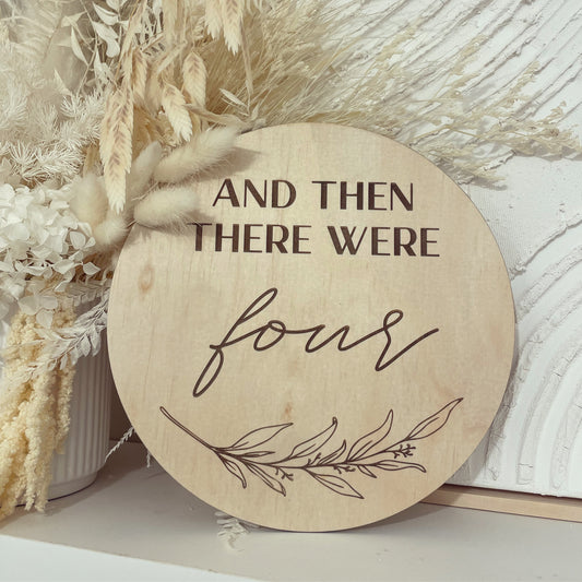 Announcement Plaque - Family