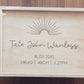Large Keepsake Box with Rising Sun