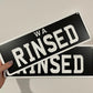 Burnout/Comp Plates(SET OF 2)