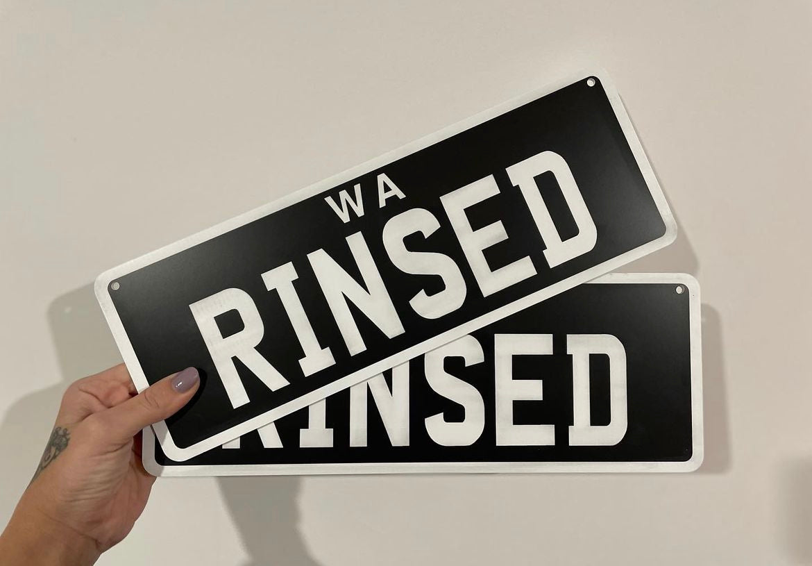 Burnout/Comp Plates(SET OF 2)