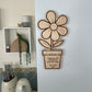 Teacher Floral Magnet (Personalised)