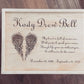 Large Memorial Keepsake Box