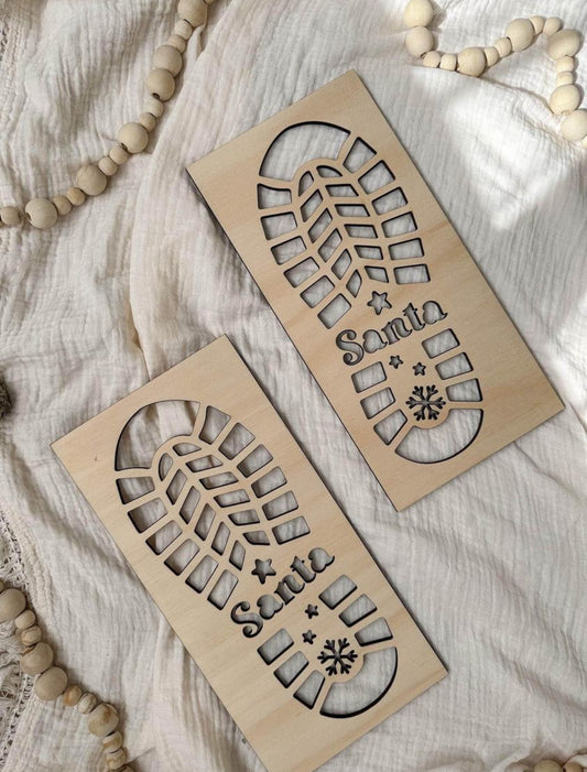 Santa’s Boot Stencil
