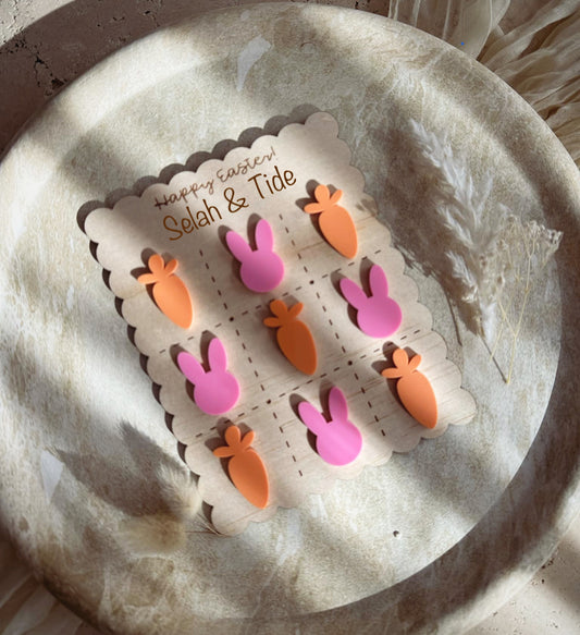 🐰 Easter TIC TAC TOE 🥕
