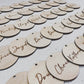 Name Place Cards - Round