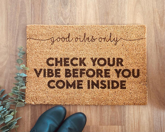 Good Vibes Mat